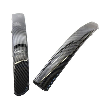 Carbon Fiber Front Bumper Corner Trim Cover for FIAT 500 (2007-2015)