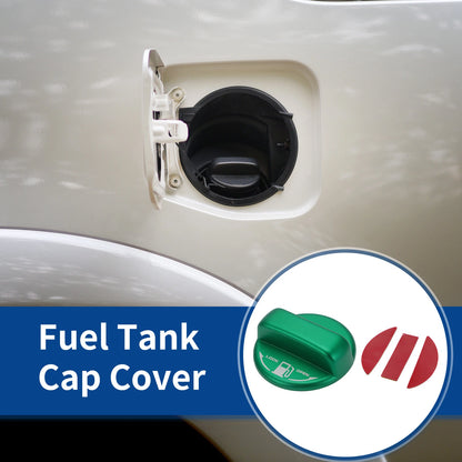 Metal Gas Fuel Tank Cap Cover Trim Sticker for Toyota Hiace (200 Series)