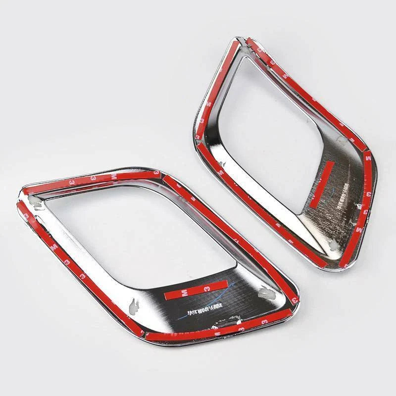 2 x Chrome Rear Fog Light Lamp Trim Cover Decor for Buick Encore (2012–2016)