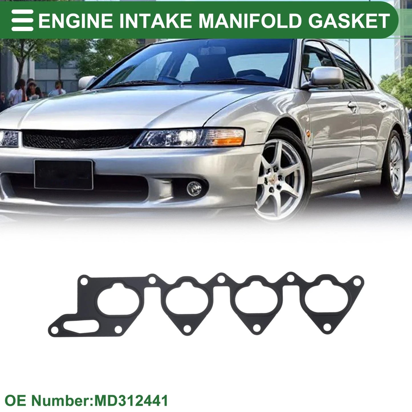 Engine Intake Manifold Gasket for Mitsubishi Carisma (1998–2006) MD312441