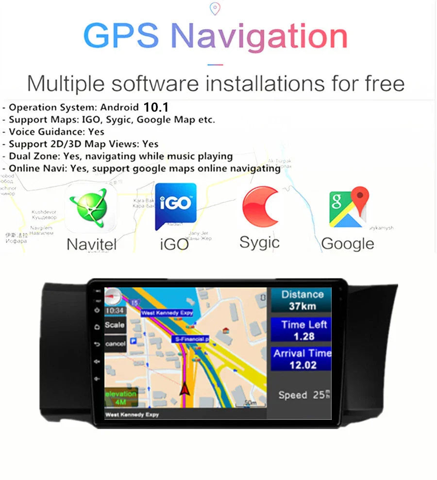 Android Radio GPS Head Unit for 12-17 Subaru BRZ, Scion FRS, Toyota 86