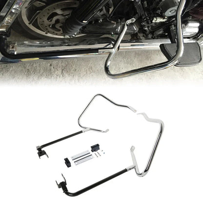 Saddlebag Bracket Guard Bars for Harley Electra Glide Street Glide (2014-2024)