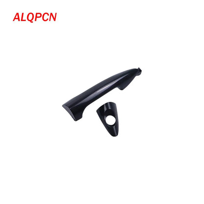 Front Right Door Handle for Hyundai Accent (2012-2017) Black