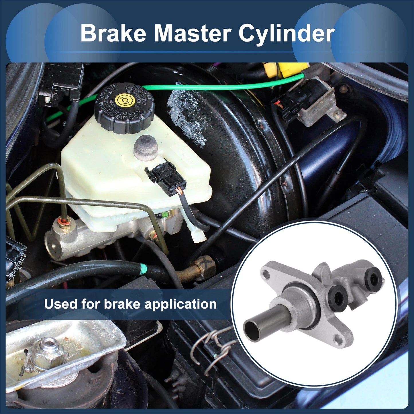 Brake Master Cylinder No. 3C1614019E for Volkswagen Passat (2006–2010)