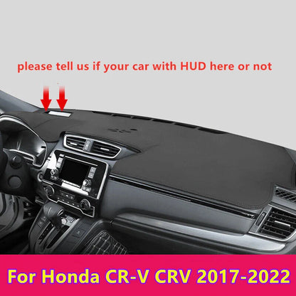 Leather Dashboard Cover Dash Mat for Honda CR-V (2017–2022)