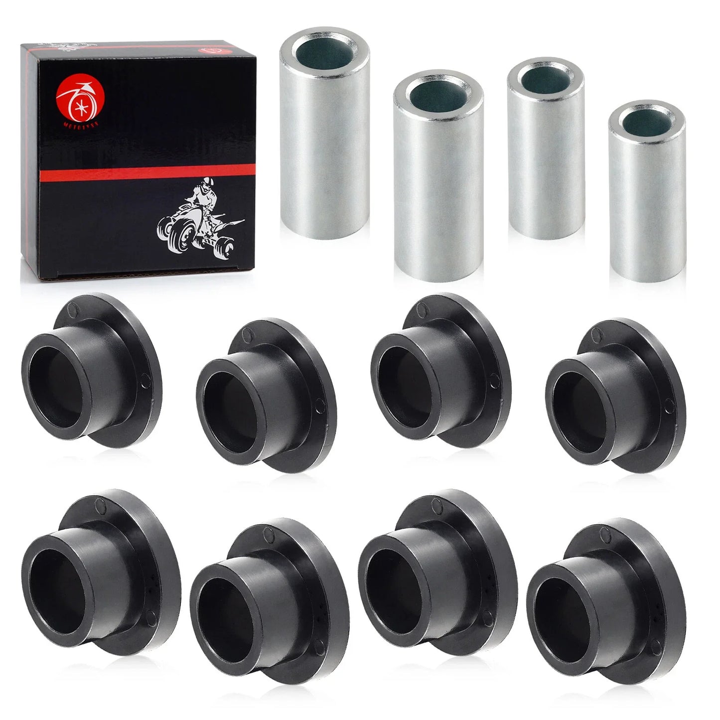Front Rear Shock Bushings Sleeve Kit for Polaris Ranger (2001–2024)