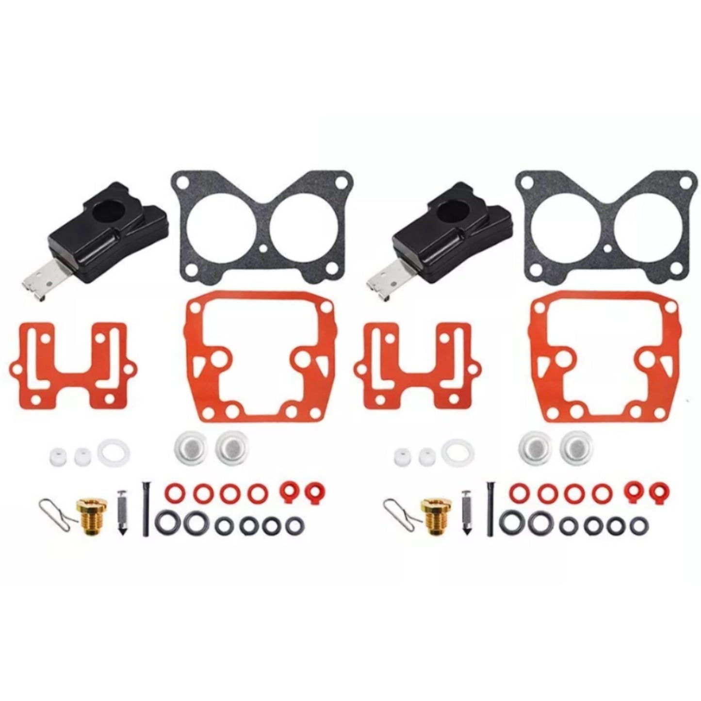 2Pc Carburetor Kit for Johnson Evinrude 140-200 HP (Various Years)