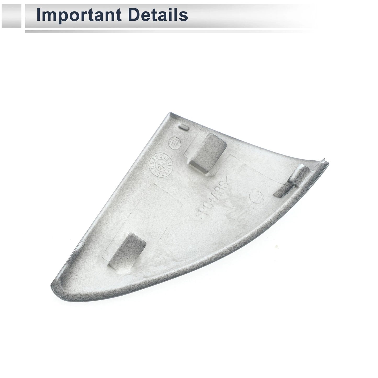 Front Left Door Handle Cover for Hyundai Elantra MK7 (2020–2023) No. 82652AA100 Gray