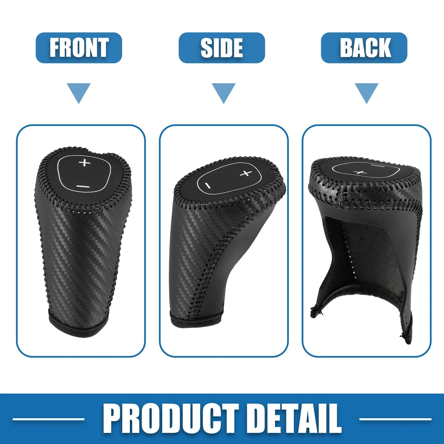 Carbon Fiber Gear Shifting Knob Cover for Chevy Equinox (2010-2023)