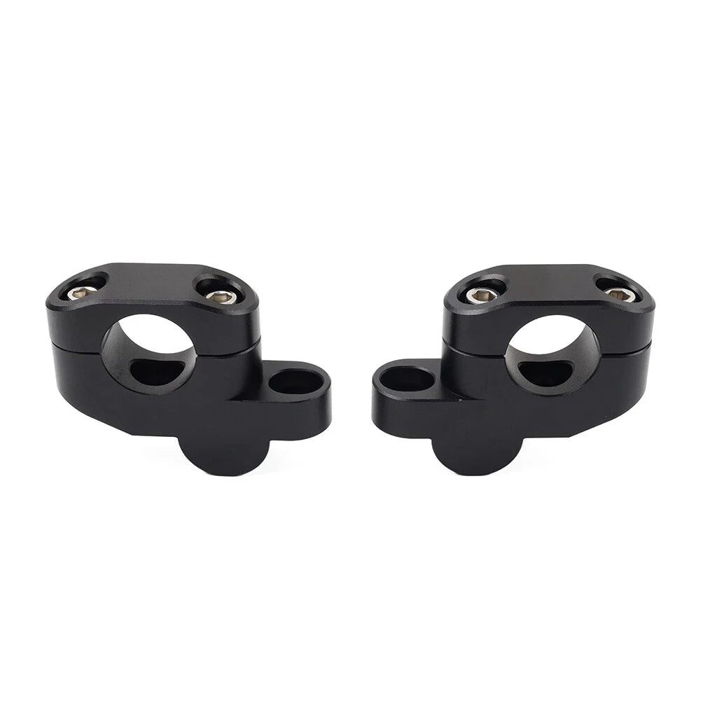 25mm Offset Handlebar Clamp Mount for Honda, Suzuki, Yamaha, Kawasaki