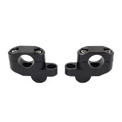 25mm Offset Handlebar Clamp Mount for Honda, Suzuki, Yamaha, Kawasaki