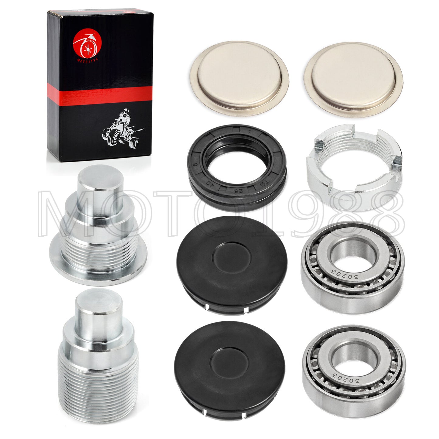 Swingarm Bearing Seal Rebuild Kit for Honda FourTrax 300 Rancher 350 (1995–2006)