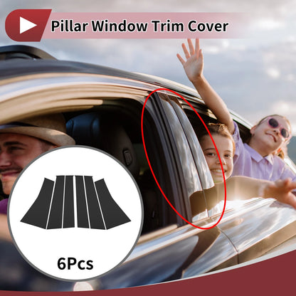 Door Pillar Window Trim for Mitsubishi Pajero Sport (2016–2023)