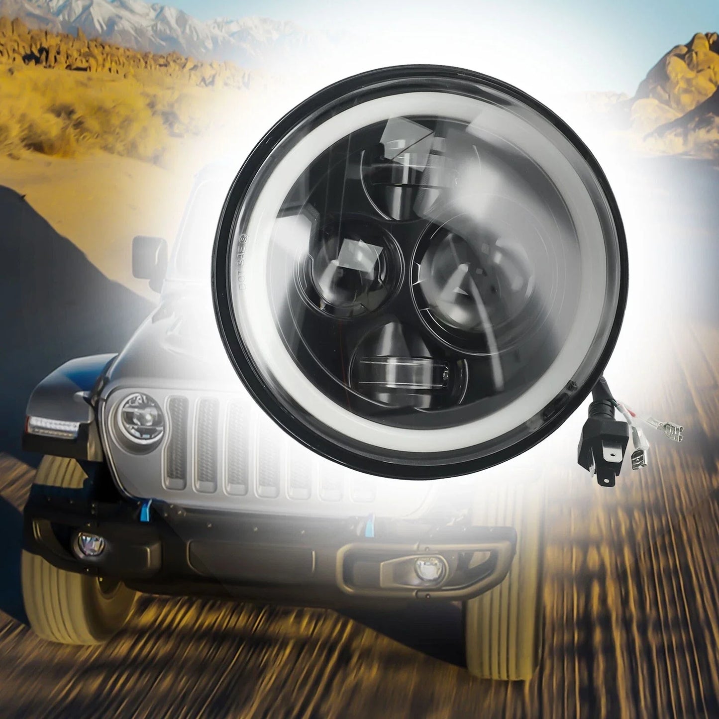 7 Inch Motorcycle LED Headlight