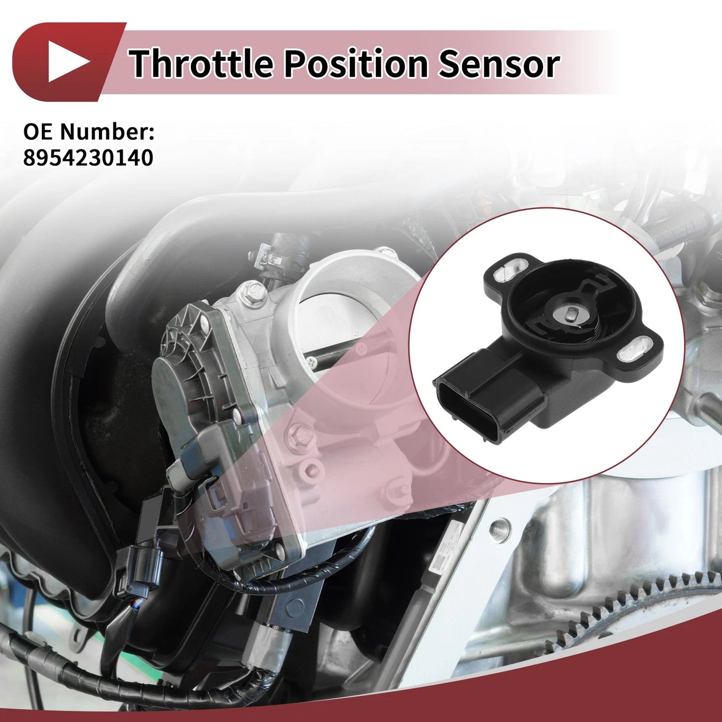 Throttle Position Sensor for Lexus GS300 (1998–2005) No.8954230140