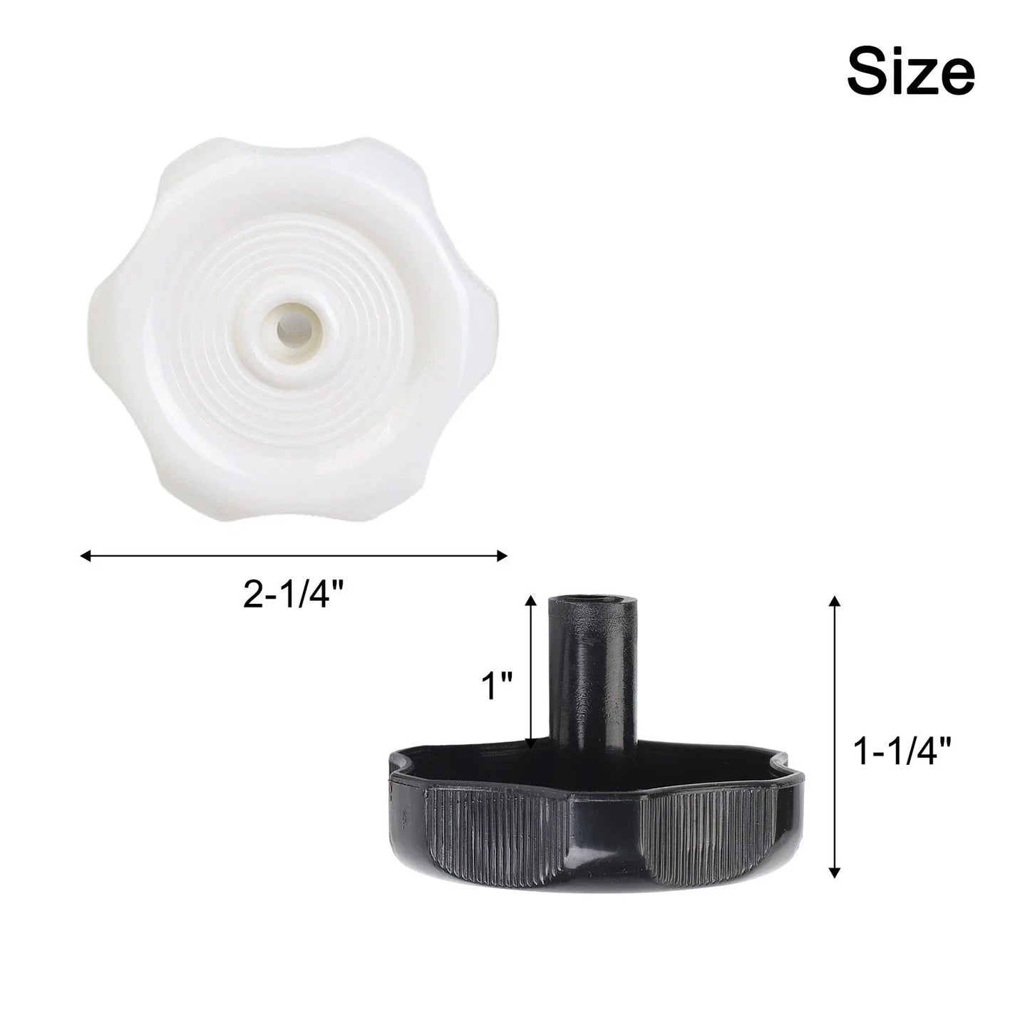 Knobs / 3 Pack / RV Window & Vent Operator Knobs, 1-In Shaft