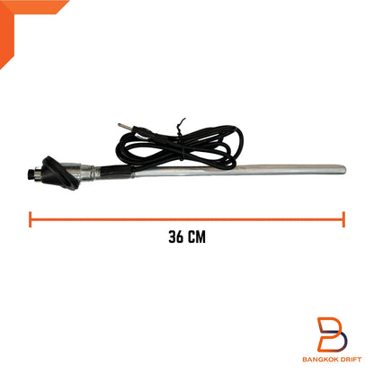 Top Manual FM AM Radio Antenna Guard for Toyota Hilux Ute (1997-2004)