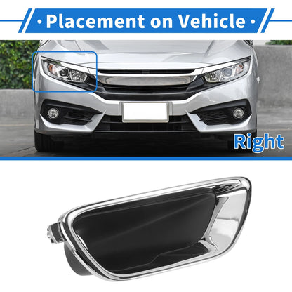 1 Pc Fog Light Grill for Jeep Grand Cherokee (2016–2021) No. 5ZM54SZ0AA