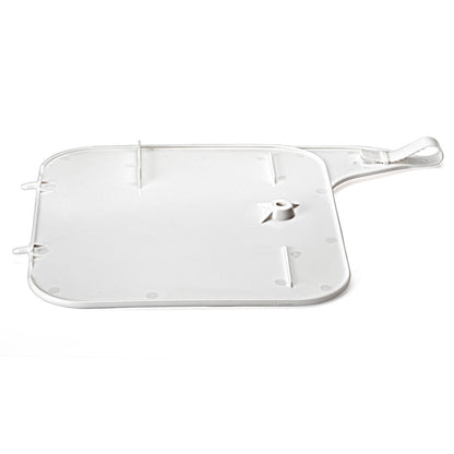 Front Number Plate for Honda XR200R (1990–1999) - Plastic White