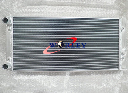 2X Aluminum Radiator with Fan for Volkswagen Golf MK3 GTI VR6 (1994–1998)