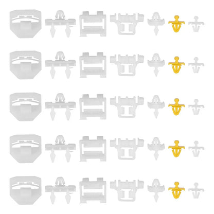 35 x Side Trim Clips for Benz 190 Series W201 190E 190D (1982-1993)