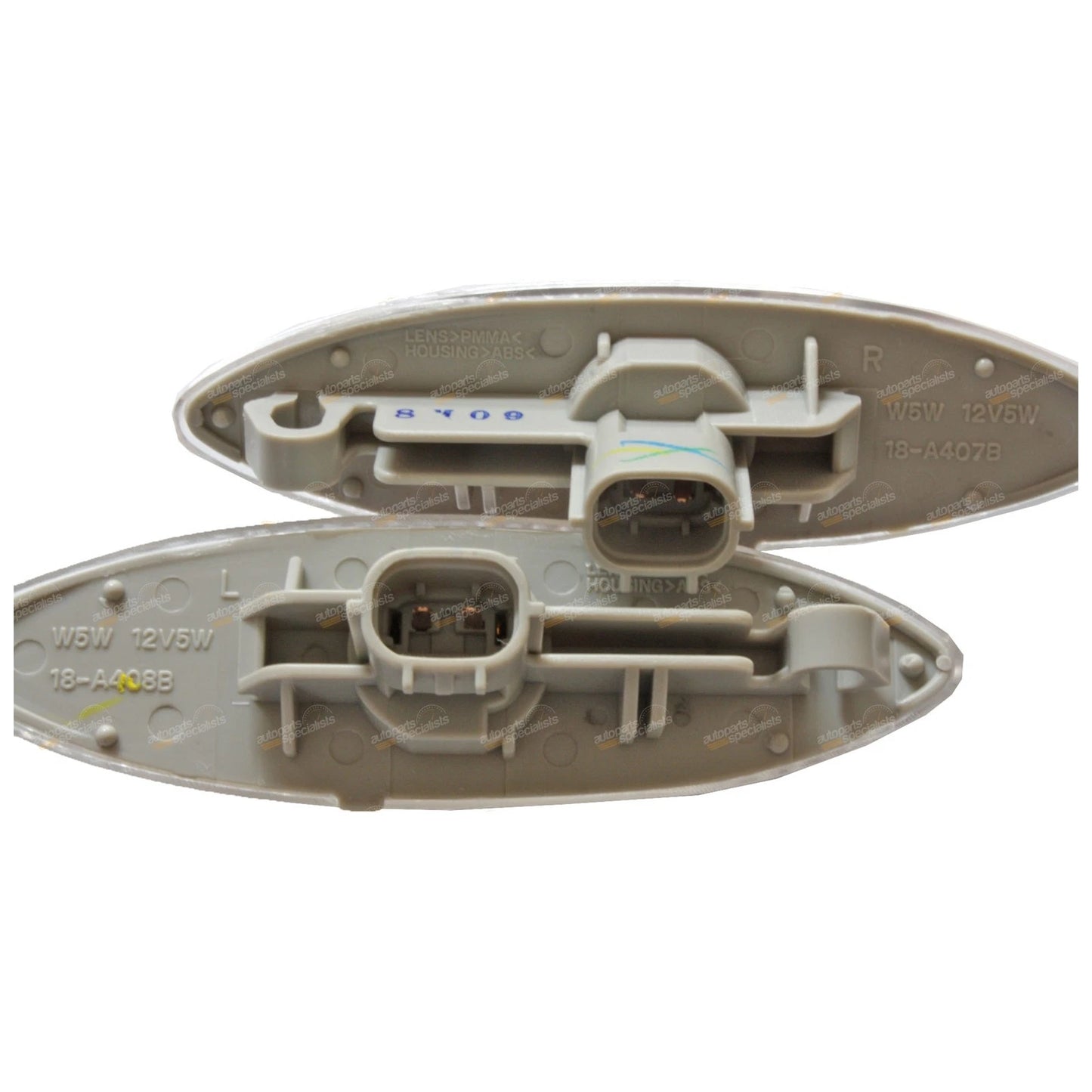 Set of 2 Side Guard Flashers for Toyota Echo (1999–2005)