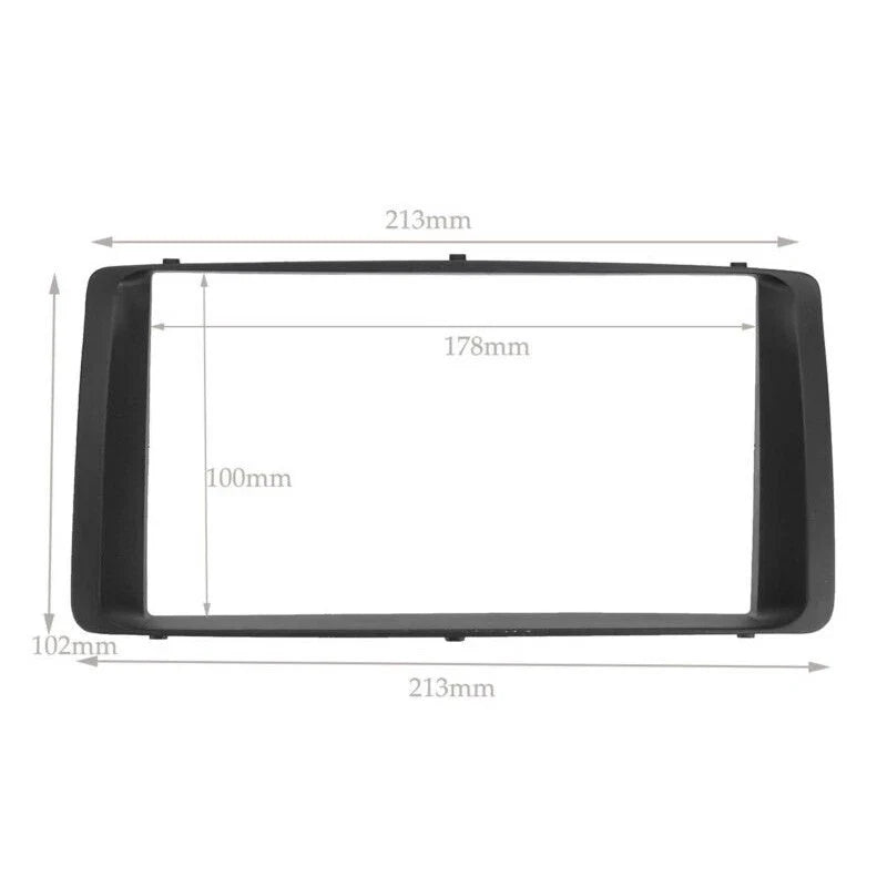 Car Stereo Radio Fascia Plate Panel 2 Pin Frame for Toyota Corolla (2003–2006)