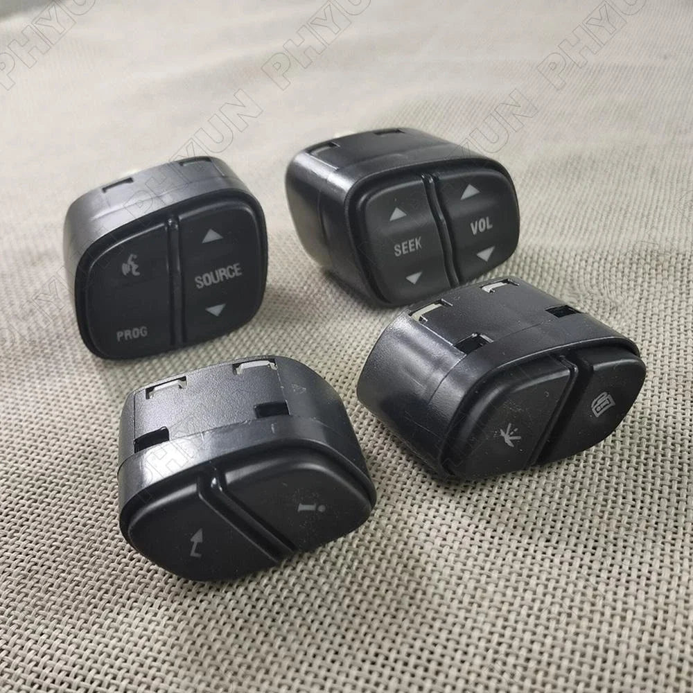 4 x Steering Wheel Control Switches for GM Chevrolet Cadillac Hummer Buick