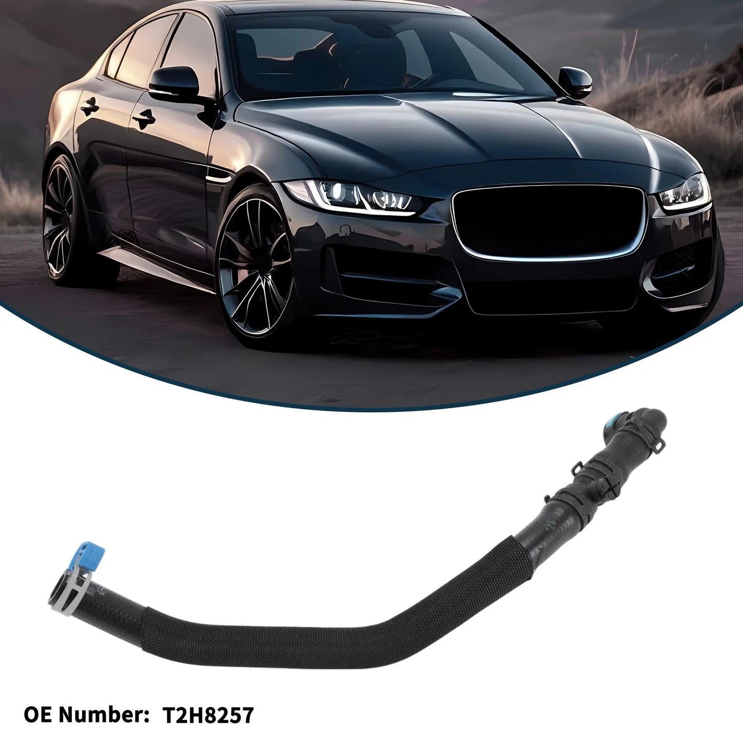 Radiator Hose No.T2H8257 for Jaguar XE (2015)