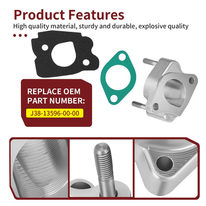CNC Carburetor Spacer for Yamaha Golf Cart G2 G5 G8 G9 G11 G14 (1990–2020)
