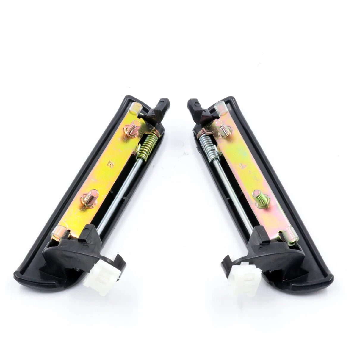 Black Outer Door Handle x2 for Mazda B2000 B2200 2600 Bravo 1985-2006