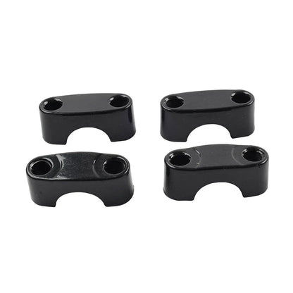 Black 22mm 7/8" Handlebar Mount Clamp Riser for Dirt Pit Bike ATV