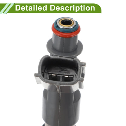 Fuel Injector for Toyota Tacoma 2.7L (2005–2014) 1 Pcs Gray Silver Tone