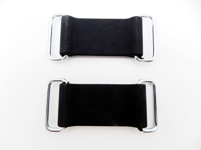 Set of 2 Rubber Fuel Tank Straps for Honda TRX400 EX/X (1999–2014)