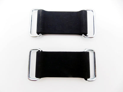Set of 2 Rubber Fuel Tank Straps for Honda TRX400 EX/X (1999–2014)