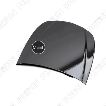 Black Mini Car Hood Metal Display Model for Vinyl Wrapping 26x30cm