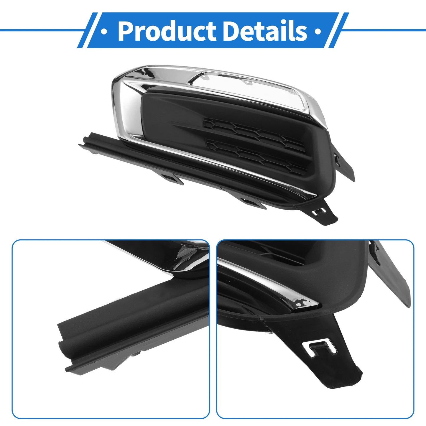 Front Left Fog Light Grille No. 94516100, GM1038184 for Chevrolet Cruze (2015–2016)