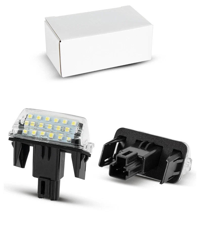 LED License Plate Lights for Toyota Yaris Hatchback (2014–2016)