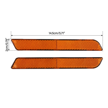 Saddlebag Latch Cover Reflectors for Harley Touring Road King (1994-2013)
