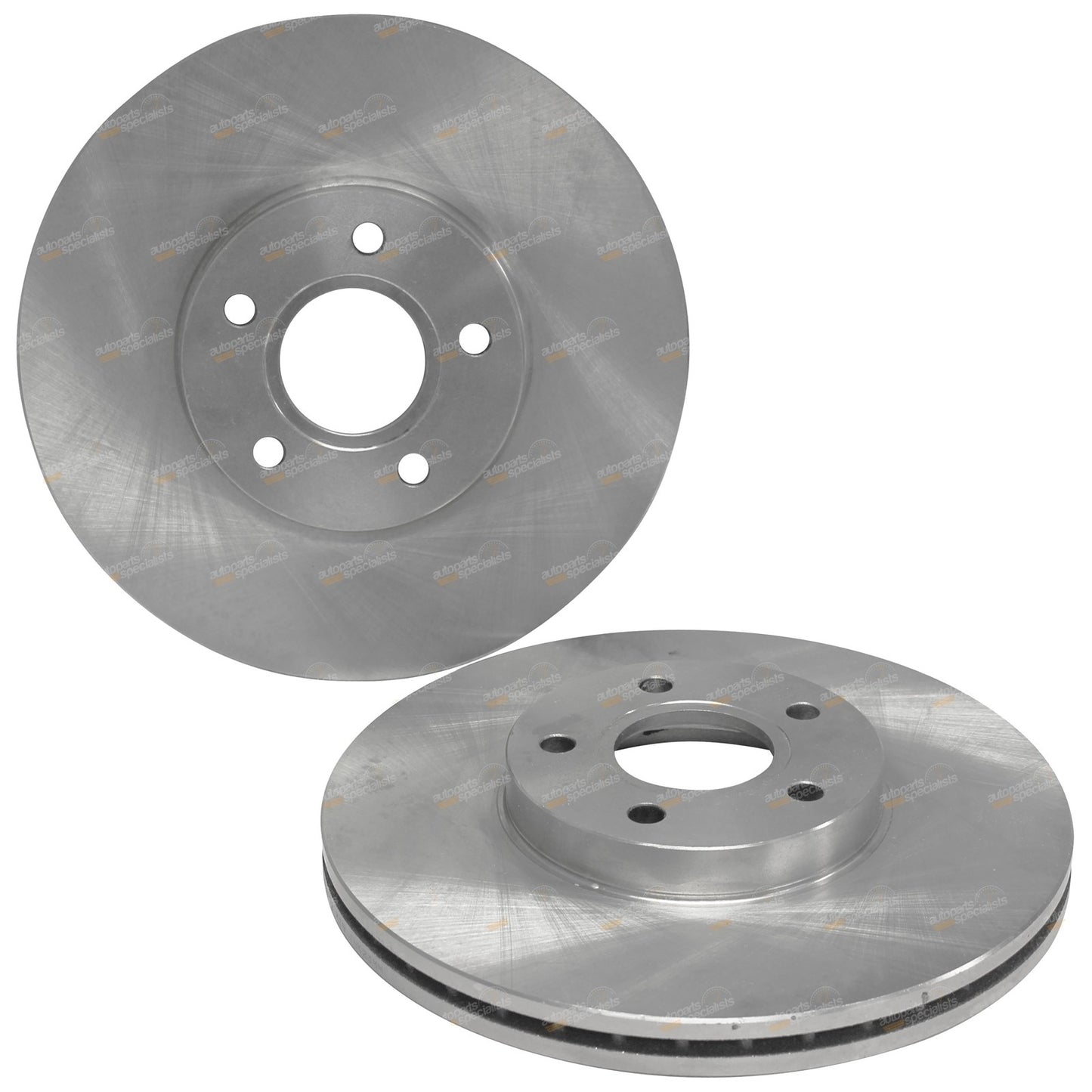 2 Front Disc Brake Rotors for Ford Escape (2016–2020)