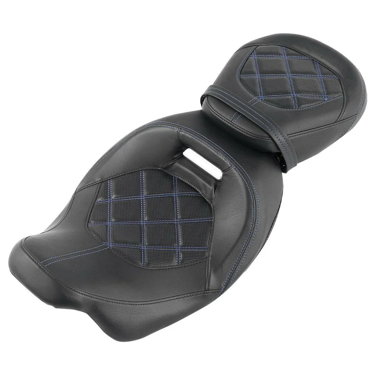 Black Driver Passenger Seat for Harley CVO Electra Road Glide FLHT FLHR (09-23)