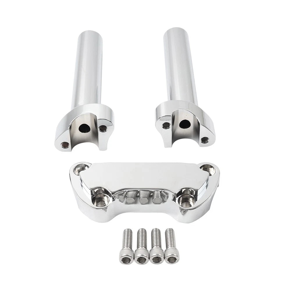 Handlebar Riser Top Clamp for Harley Fat Boy FLSTF Low Rider (1")