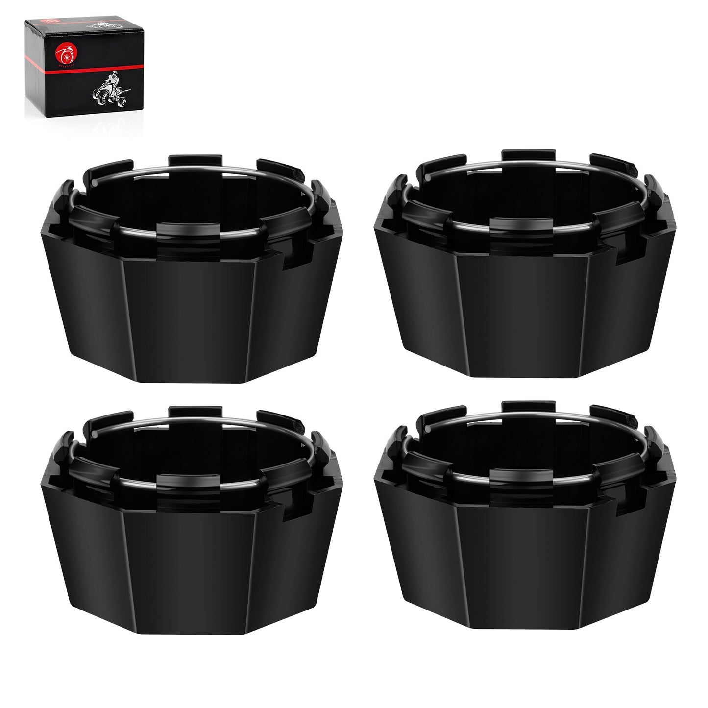 Set of 4 Center Wheel Hub Caps for Polaris Sportsman 570 SP (2015–2025)