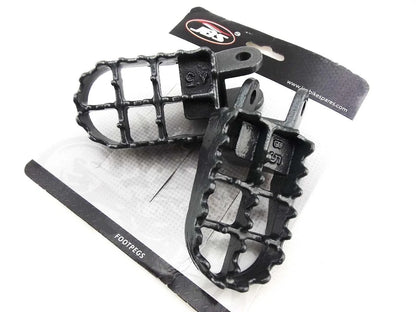 Steel Foot Pegs for Honda CR85 (2003-2007) - Left & Right Pair
