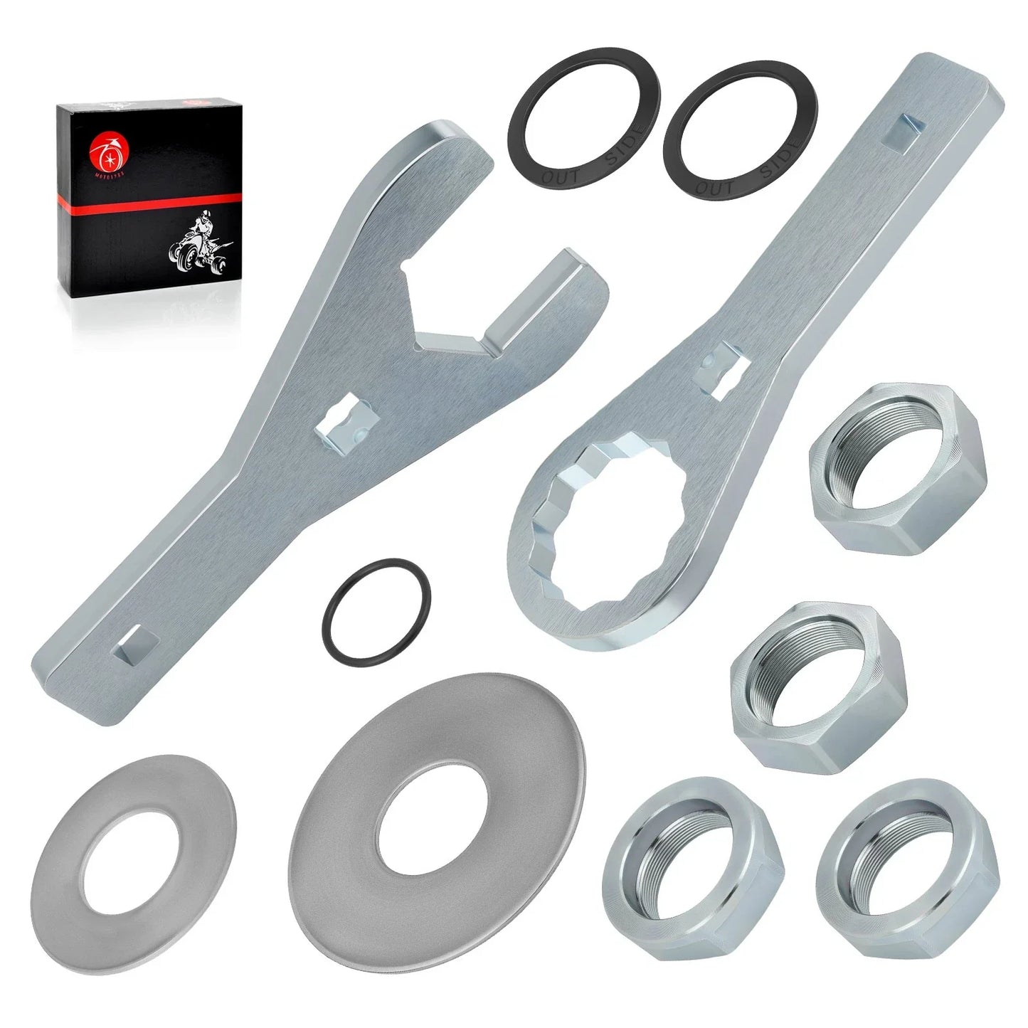Axle Nut Wrench Tool Set for Honda Rancher (2007–2013)