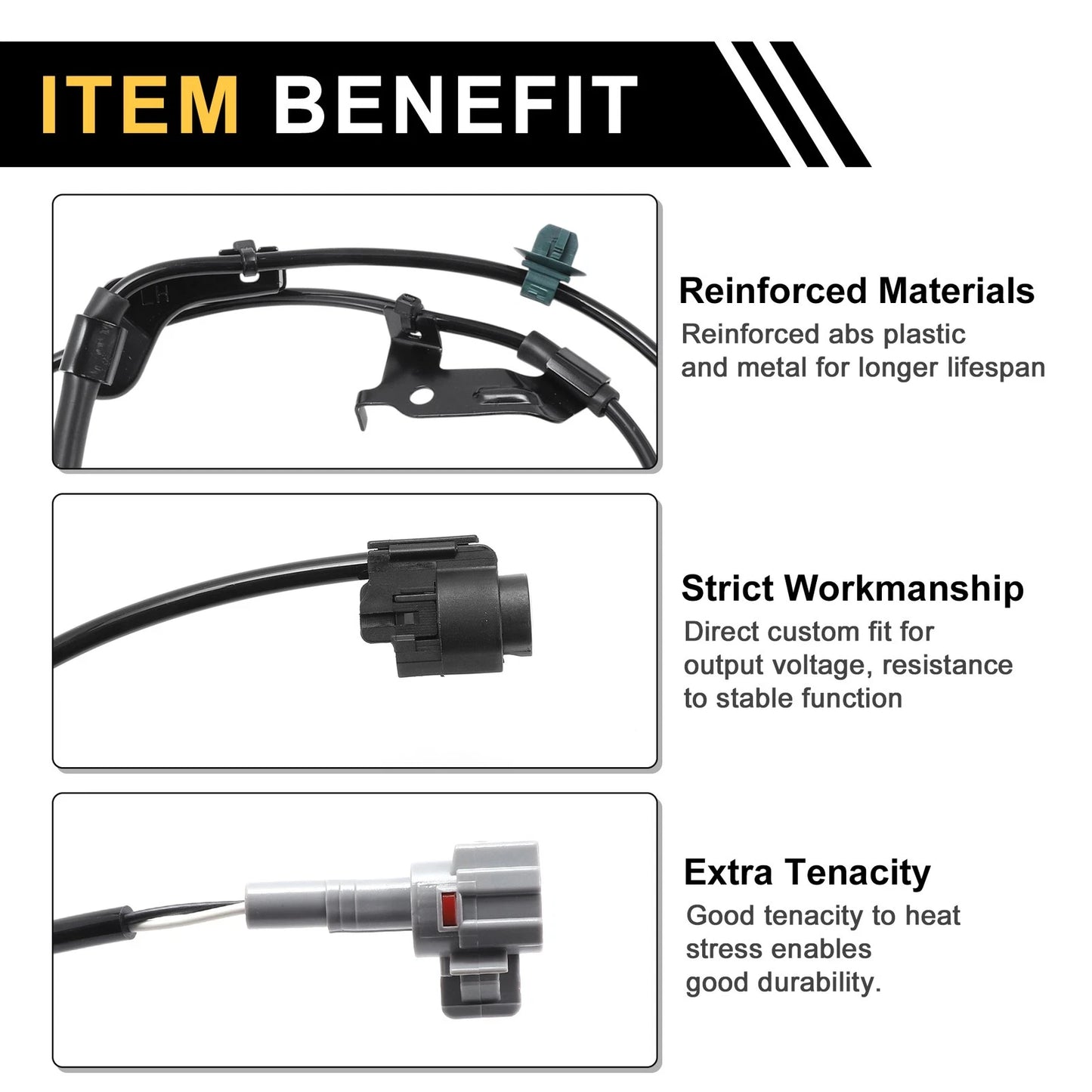 ABS Wheel Speed Sensor No. 8951604140/1P3788 for Toyota Tacoma (2016–2019) Front Left