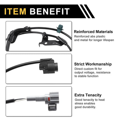 ABS Wheel Speed Sensor No. 8951604140/1P3788 for Toyota Tacoma (2016–2019) Front Left