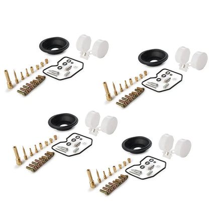 Set of 4 Carburetor Repair Kits for Kawasaki Zephyr ZR750H ZR-7 ZR-7S