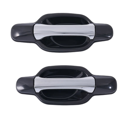 Set of 2 Rear Chrome Trim