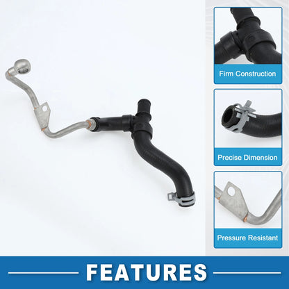 Turbocharger Coolant Hose Return Line No. 11537643226 for BMW 120i 220i 320i 430i (2010–2020)